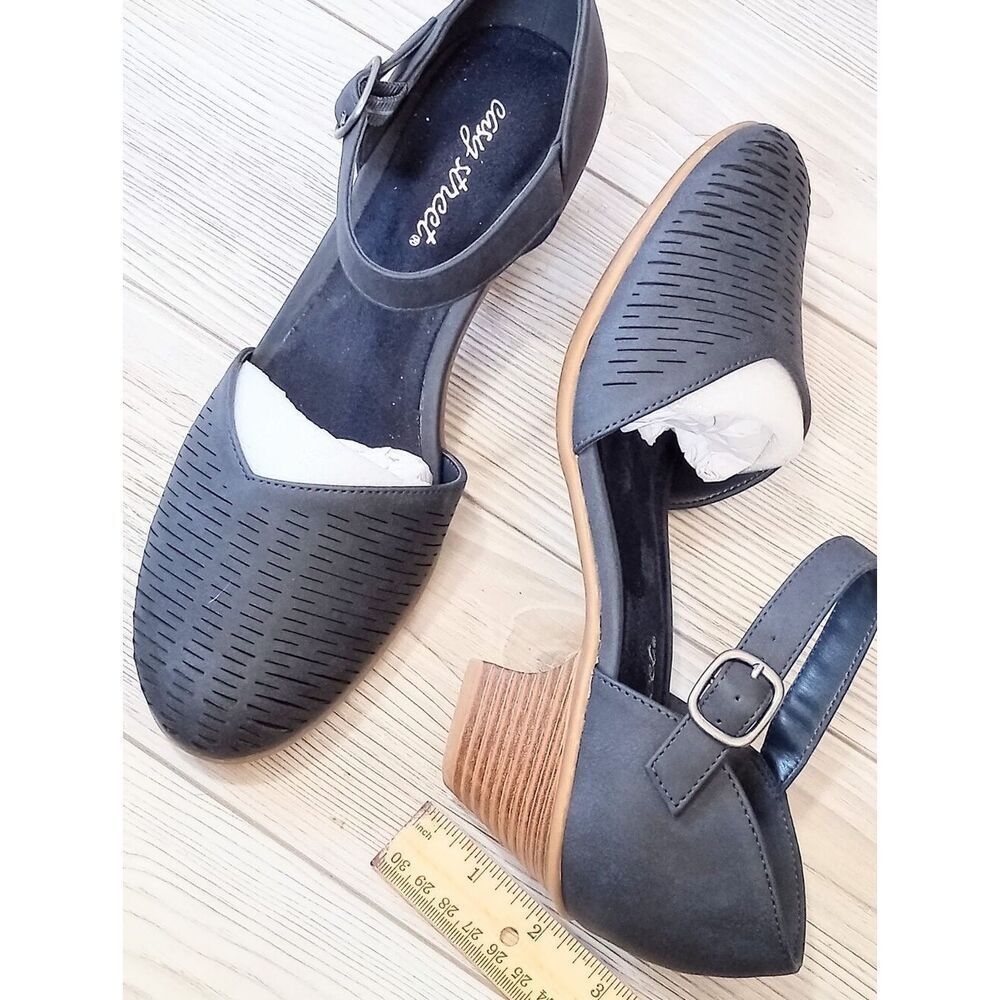 (D-4766) Easy Street NAVY Justina (Women's) Sz 8.5 - Picture 4 of 17